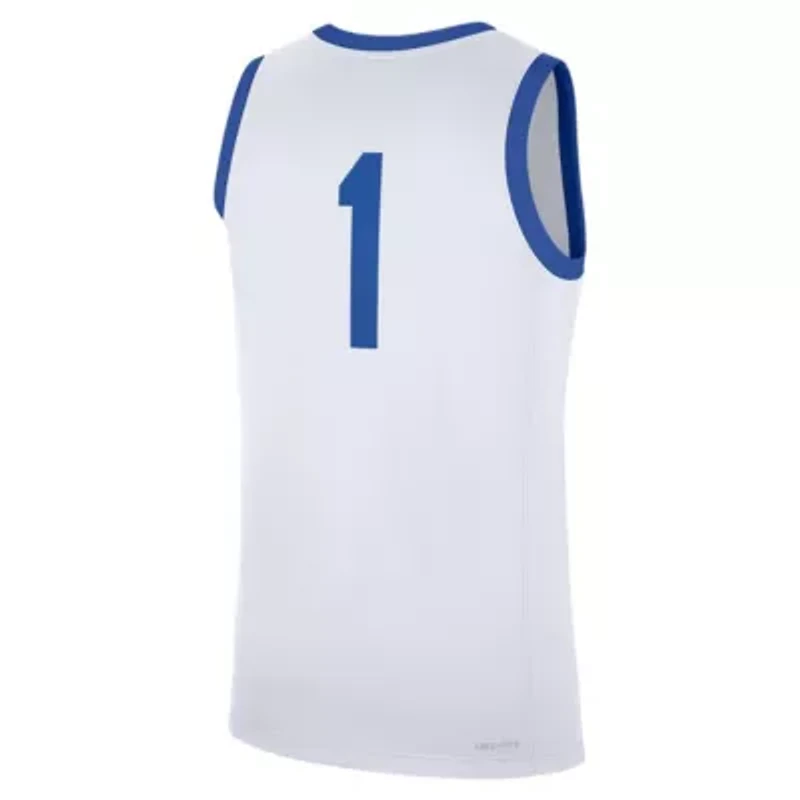 NCAA Nike #1 Kentucky Wildcats Home Replica Jersey