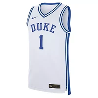 Duke Blue Devils NCAA Nike #1 Home Replica Jersey