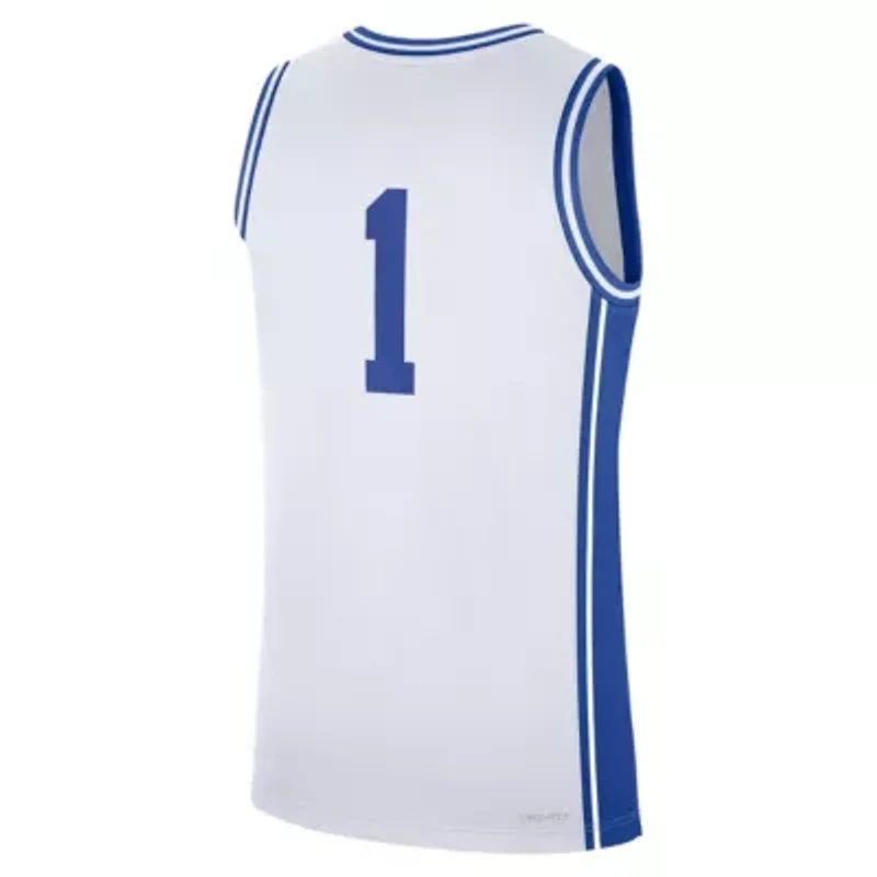 Duke Blue Devils NCAA Nike #1 Home Replica Jersey