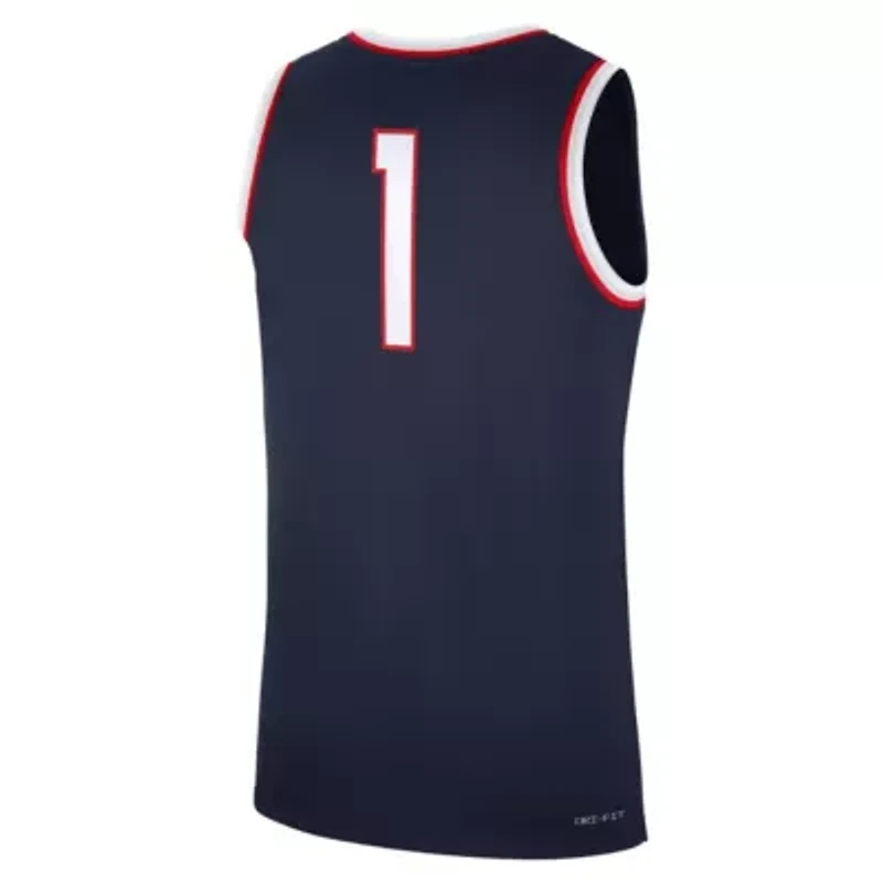 NCAA Nike #1 Arizona Wildcats Road Replica Jersey