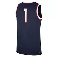 NCAA Nike #1 Arizona Wildcats Road Replica Jersey