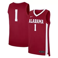 Alabama Crimson Tide NCAA Nike #1 Road Replica Jersey