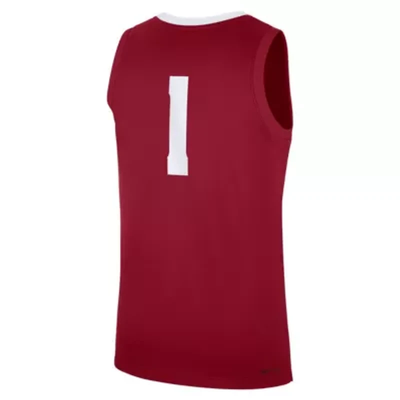 Alabama Crimson Tide NCAA Nike #1 Road Replica Jersey