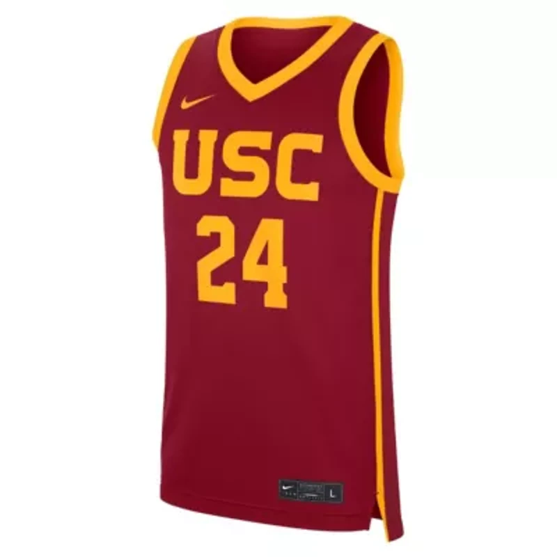 NCAA Nike #24 USC Trojans Road Replica Jersey