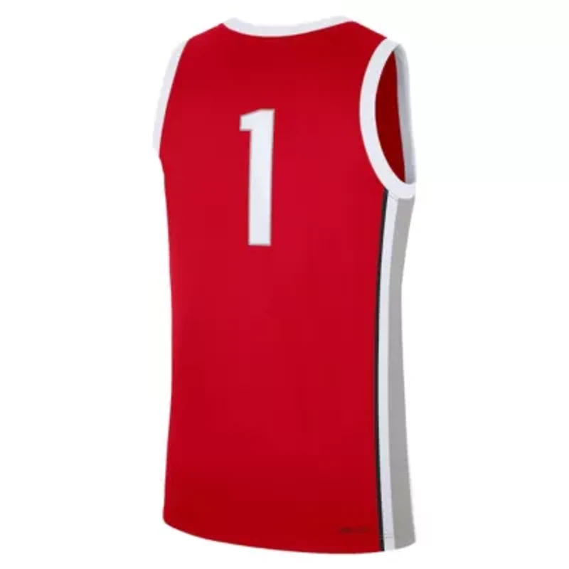 NCAA Nike #1 Ohio State Buckeyes Road Replica Jersey