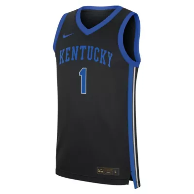 NCAA Nike #1 Kentucky Wildcats Alternate Replica Jersey
