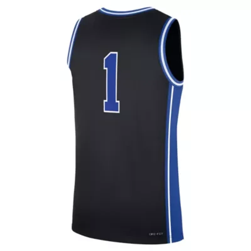Duke Blue Devils NCAA Nike #1 Alternate Replica Jersey