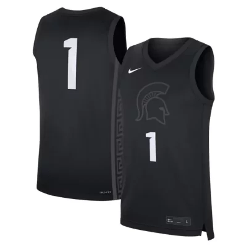 NCAA Nike #1 Michigan State Spartans Alternate Replica Jersey