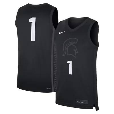 NCAA Nike #1 Michigan State Spartans Alternate Replica Jersey