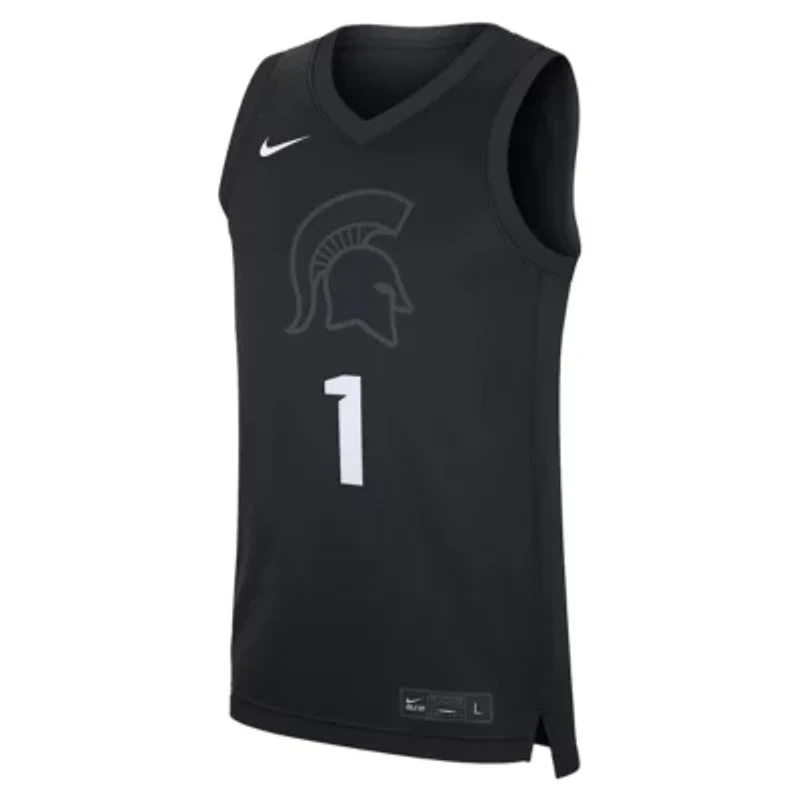 NCAA Nike #1 Michigan State Spartans Alternate Replica Jersey