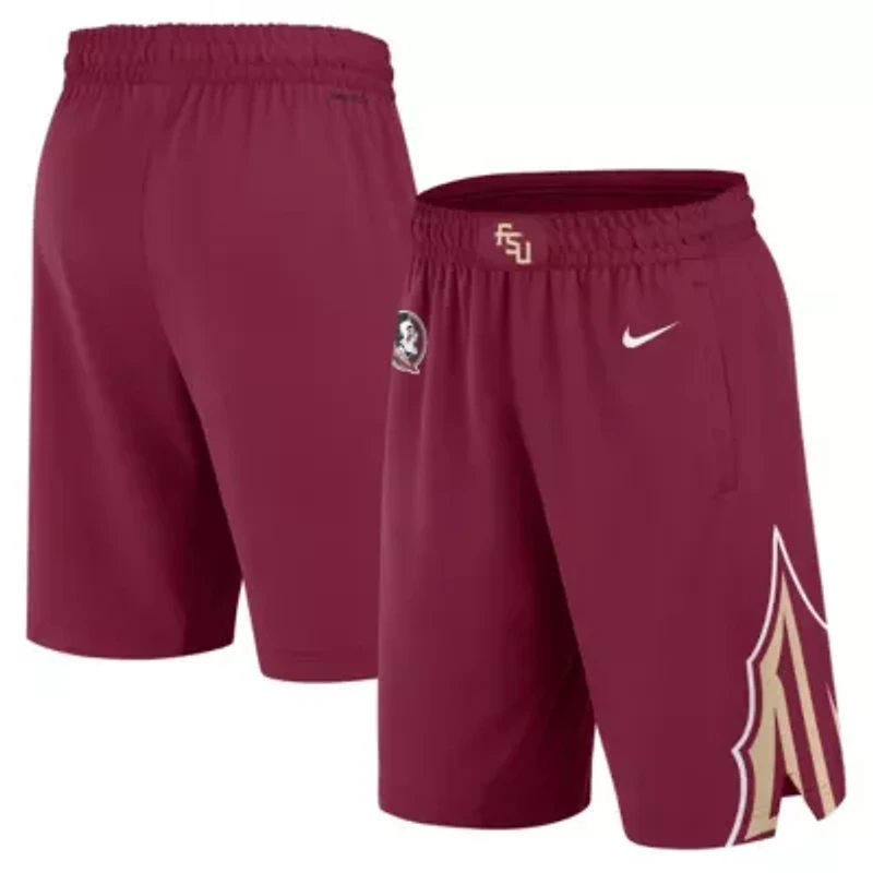 NCAA Nike Florida State Seminoles Road Replica Performance Basketball Shorts