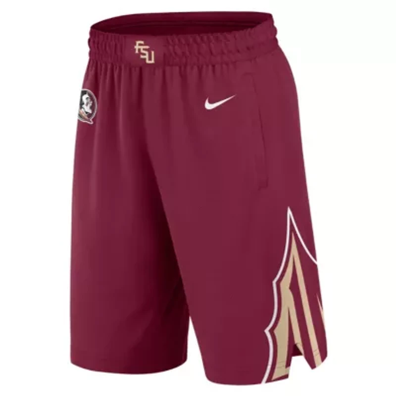 NCAA Nike Florida State Seminoles Road Replica Performance Basketball Shorts
