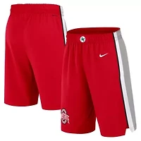 NCAA Nike Ohio State Buckeyes Road Replica Performance Basketball Shorts