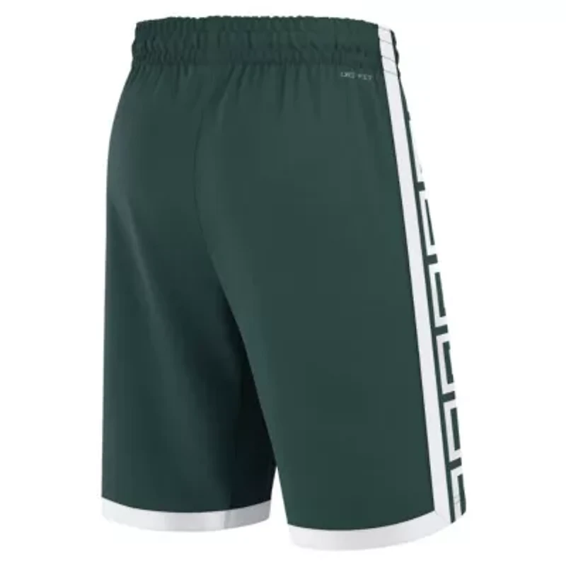 NCAA Nike Michigan State Spartans Road Replica Performance Basketball Shorts