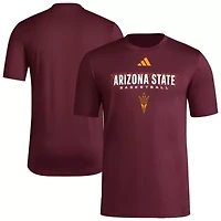 NCAA Arizona State Sun Devils Locker On-Court The Fade Pregame AEROREADY T-Shirt