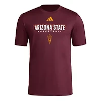 NCAA Arizona State Sun Devils Locker On-Court The Fade Pregame AEROREADY T-Shirt