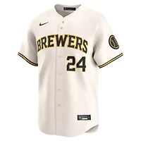 MLB Nike William Contreras Milwaukee Brewers Home Limited Player Jersey