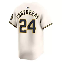 MLB Nike William Contreras Milwaukee Brewers Home Limited Player Jersey