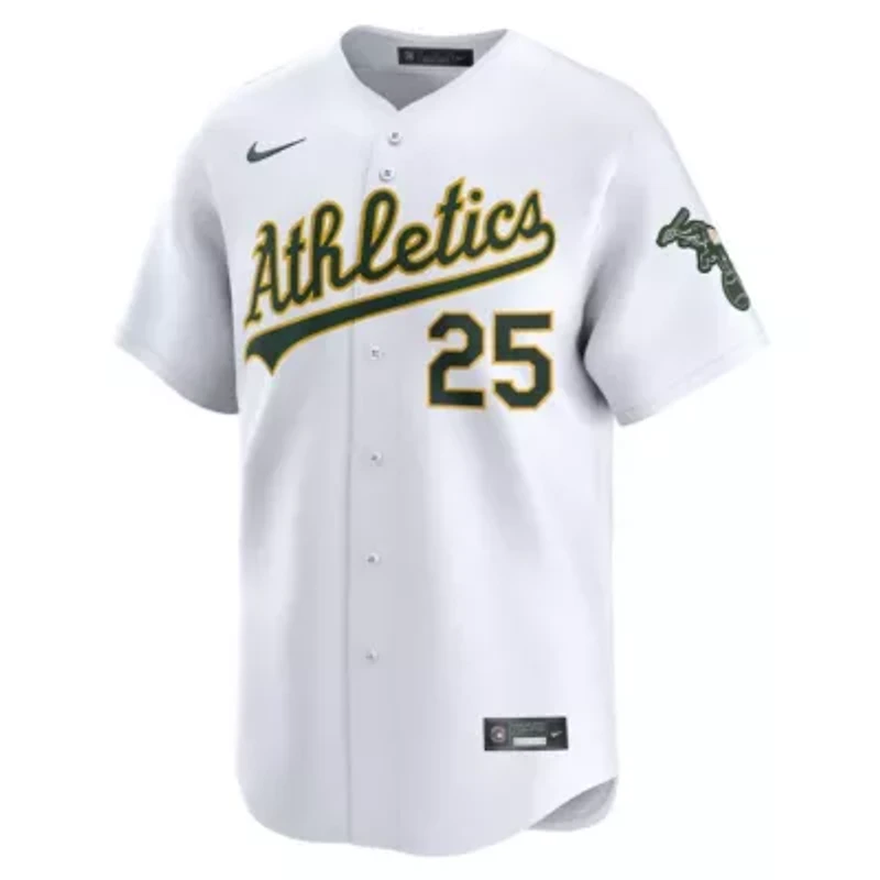 Oakland Athletics MLB Nike Brent Rooker Home Limited Player Jersey