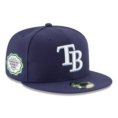 MLB Tampa Bay Rays 2024 World Tour: Dominican Republic Series 59FIFTY Fitted Hat