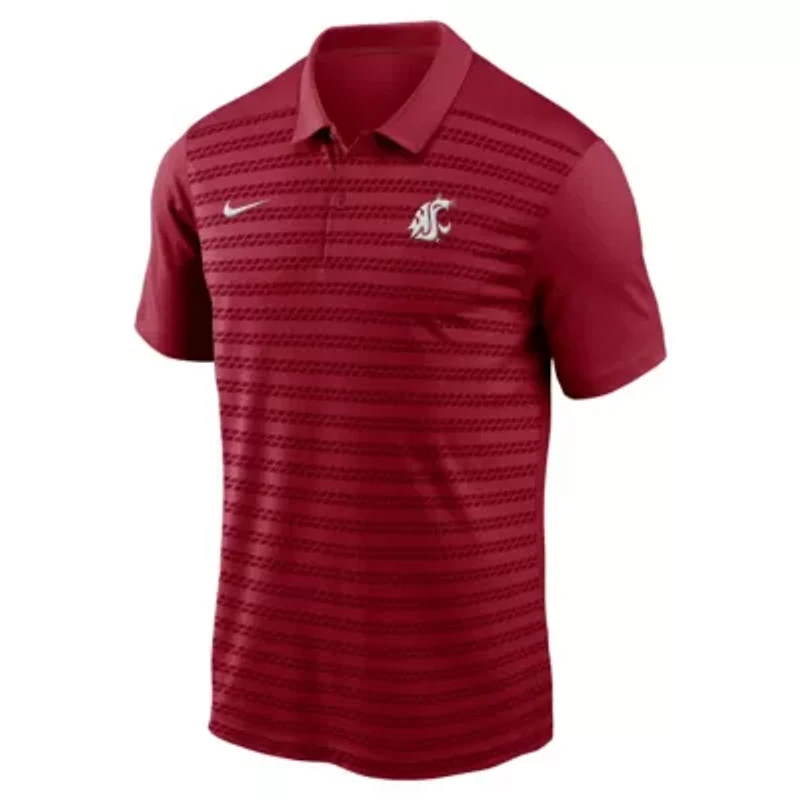 NCAA Nike Washington State Cougars 2024 Sideline Victory Coaches Performance Polo