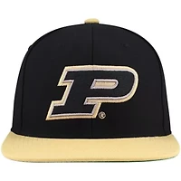 NCAA Black/Gold Purdue Boilermakers 2-Tone 2.0 Snapback Hat