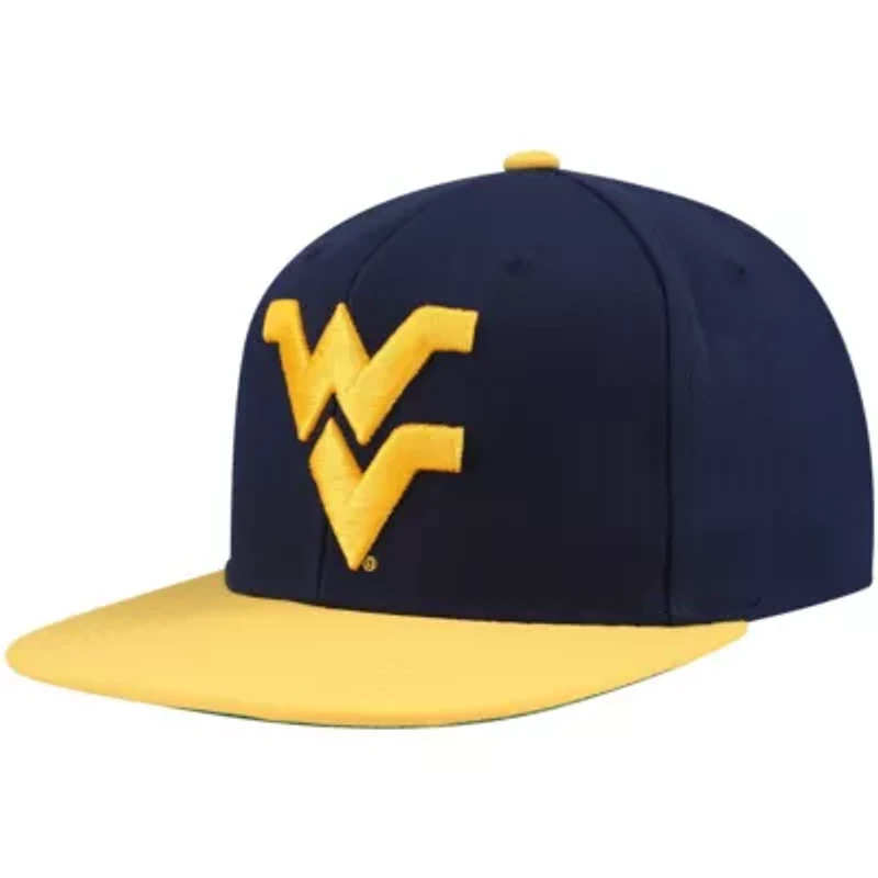 NCAA Navy/Gold West Virginia Mountaineers 2-Tone 2.0 Snapback Hat