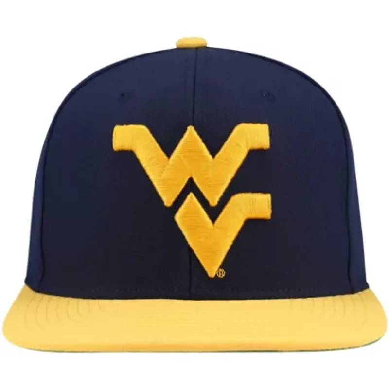 NCAA Navy/Gold West Virginia Mountaineers 2-Tone 2.0 Snapback Hat