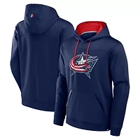 NHL Fanatics Columbus Jackets Defender Pullover Hoodie