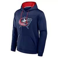 NHL Fanatics Columbus Jackets Defender Pullover Hoodie