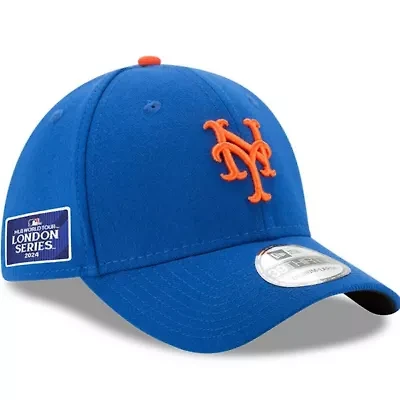 MLB New York Mets 2024 World Tour London Series 39THIRTY Flex Hat
