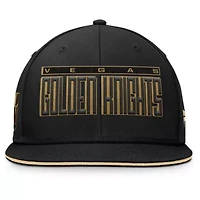 NHL Fanatics Vegas Golden Knights Fundamental Gino Stack Text Snapback Hat