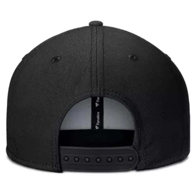 NHL Fanatics Vegas Golden Knights Fundamental Gino Stack Text Snapback Hat