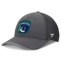 NHL Fanatics Vancouver Canucks Authentic Pro Home Ice Trucker Adjustable Hat
