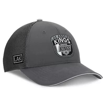 NHL Fanatics Los Angeles Kings Authentic Pro Home Ice Trucker Adjustable Hat