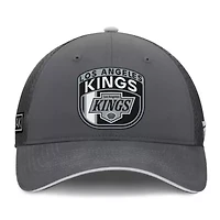 NHL Fanatics Los Angeles Kings Authentic Pro Home Ice Trucker Adjustable Hat