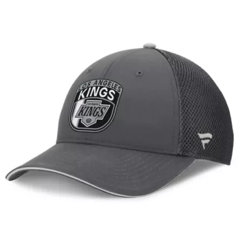 NHL Fanatics Los Angeles Kings Authentic Pro Home Ice Trucker Adjustable Hat