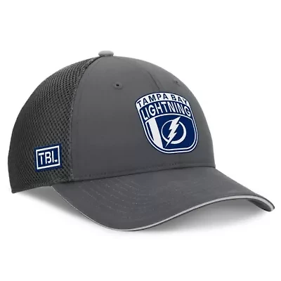 NHL Fanatics Tampa Bay Lightning Authentic Pro Home Ice Trucker Adjustable Hat