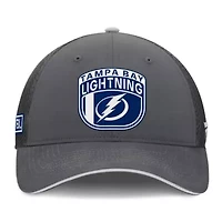 NHL Fanatics Tampa Bay Lightning Authentic Pro Home Ice Trucker Adjustable Hat