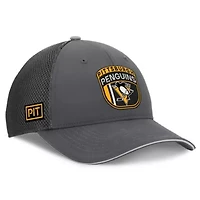 NHL Fanatics Pittsburgh Penguins Authentic Pro Home Ice Trucker Adjustable Hat