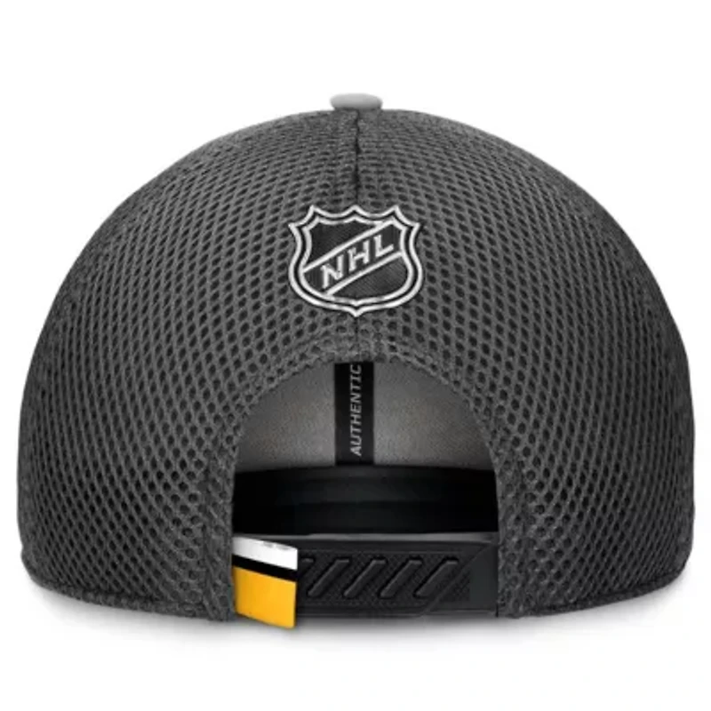 NHL Fanatics Pittsburgh Penguins Authentic Pro Home Ice Trucker Adjustable Hat