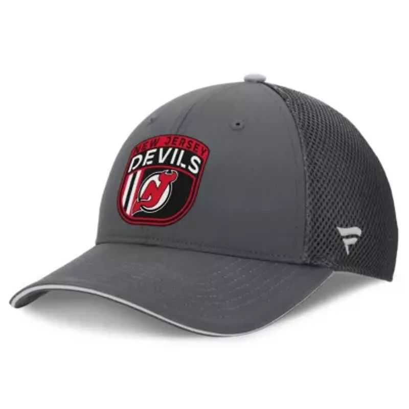 NHL Fanatics New Jersey Devils Authentic Pro Home Ice Trucker Adjustable Hat