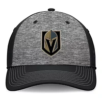 NHL Fanatics Gray/Black Vegas Golden Knights Fundamental Top Shelf 2-Tone Flex Hat