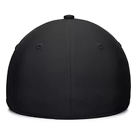 NHL Fanatics Gray/Black Fundamental Top Shelf 2-Tone Flex Hat