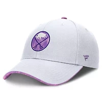 NHL Fanatics Buffalo Sabres Authentic Pro Hockey Fights Cancer Adjustable Hat