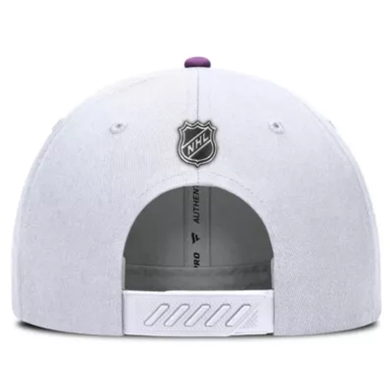 NHL Fanatics Buffalo Sabres Authentic Pro Hockey Fights Cancer Adjustable Hat