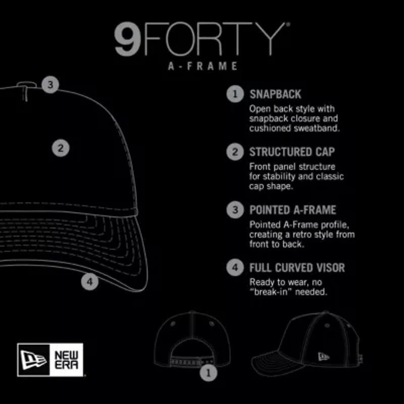 MLB Miami Marlins TC A-Frame 9FORTY Adjustable Hat
