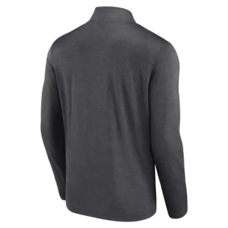 NHL Logo Athletic Los Angeles Kings Head-to-Head Raglan Quarter-Zip Top