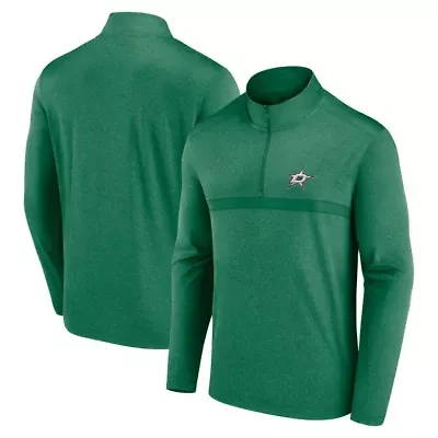 NHL Kelly Dallas Stars Head-to-Head Raglan Quarter-Zip Top
