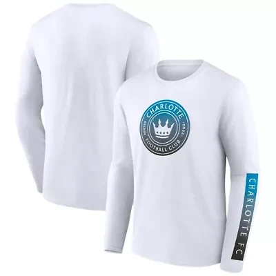MLS Fanatics Charlotte FC Long Sleeve T-Shirt